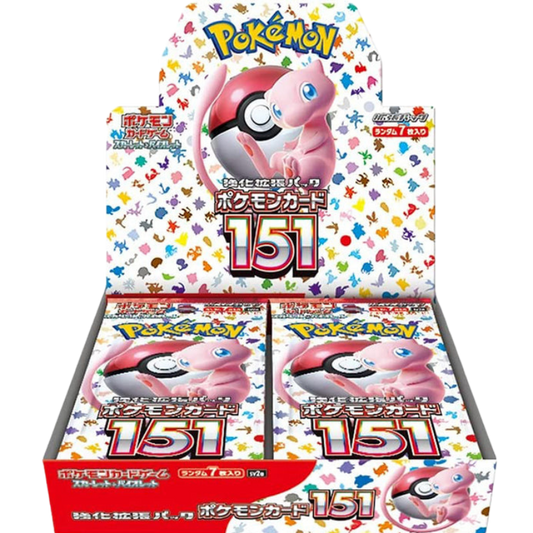 Pokemon Japanese 151 Booster CARDS LIVE OPENING
