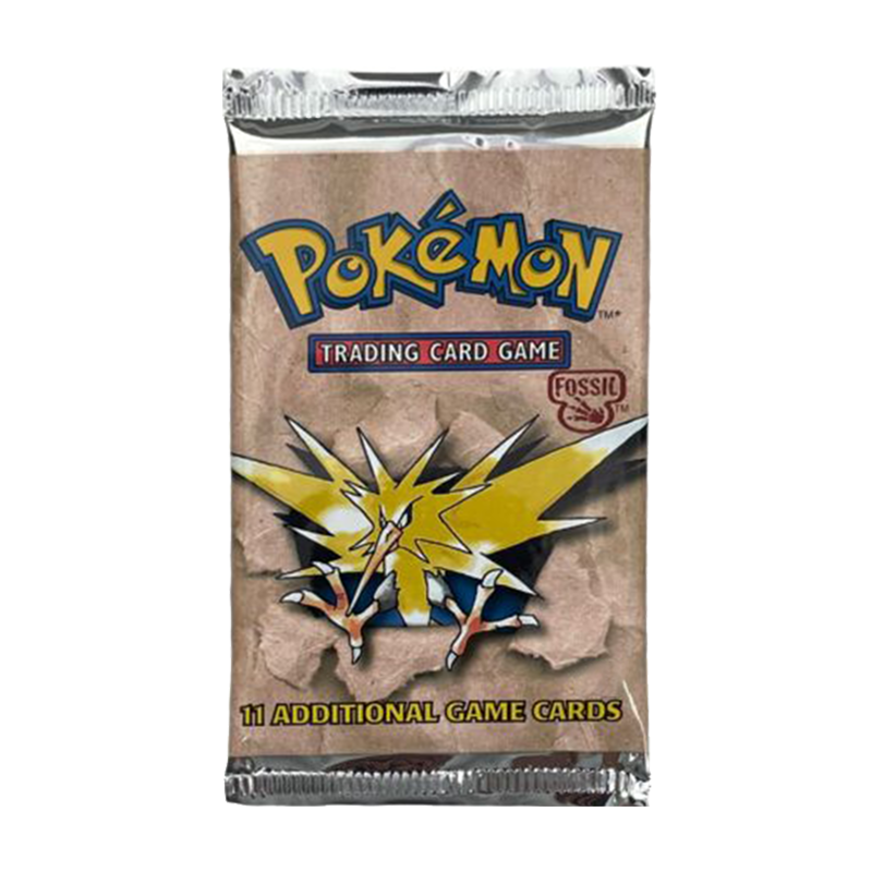 Pokemon Unlimited Fossil Set Booster Pack CARDS LIVE OPENING