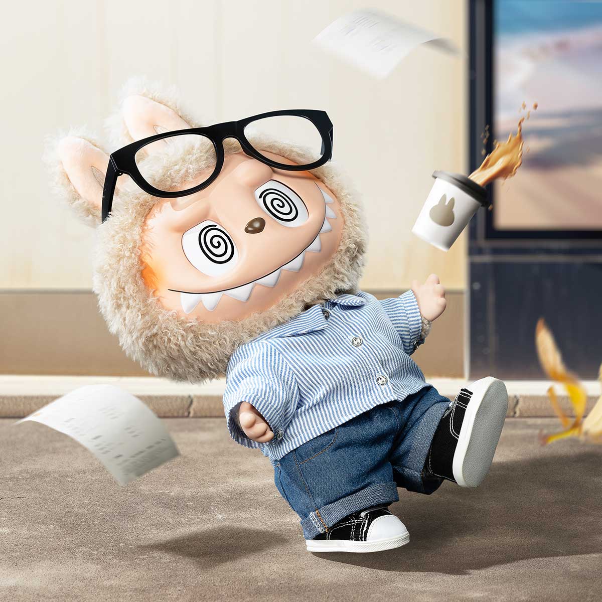 Flip With Me - Vinyl Plush Doll Labubu