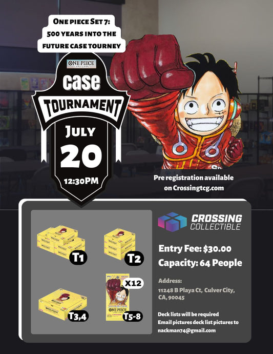 One Piece 7 500 Years in the Future Case Tournament!
