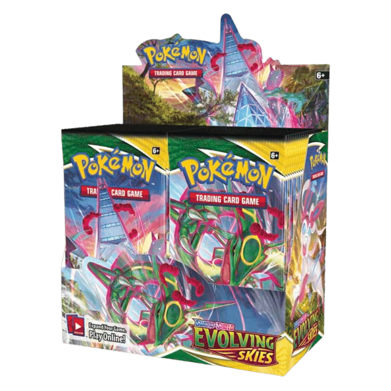 Pokemon English Evolving Skies Booster CARDS LIVE OPENING