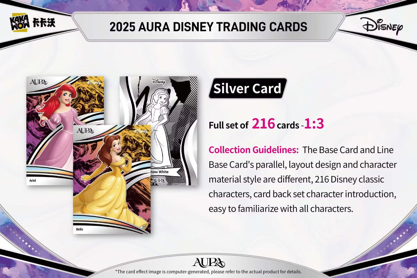 Kakawow 2025 Disney Aura Hobby Box CARDS LIVE OPENING