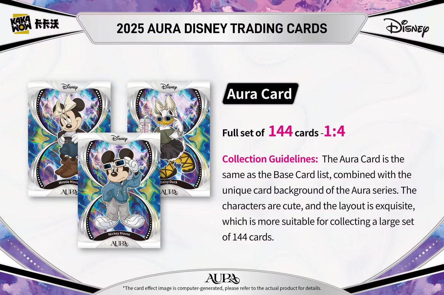 Kakawow 2025 Disney Aura Hobby Box CARDS LIVE OPENING