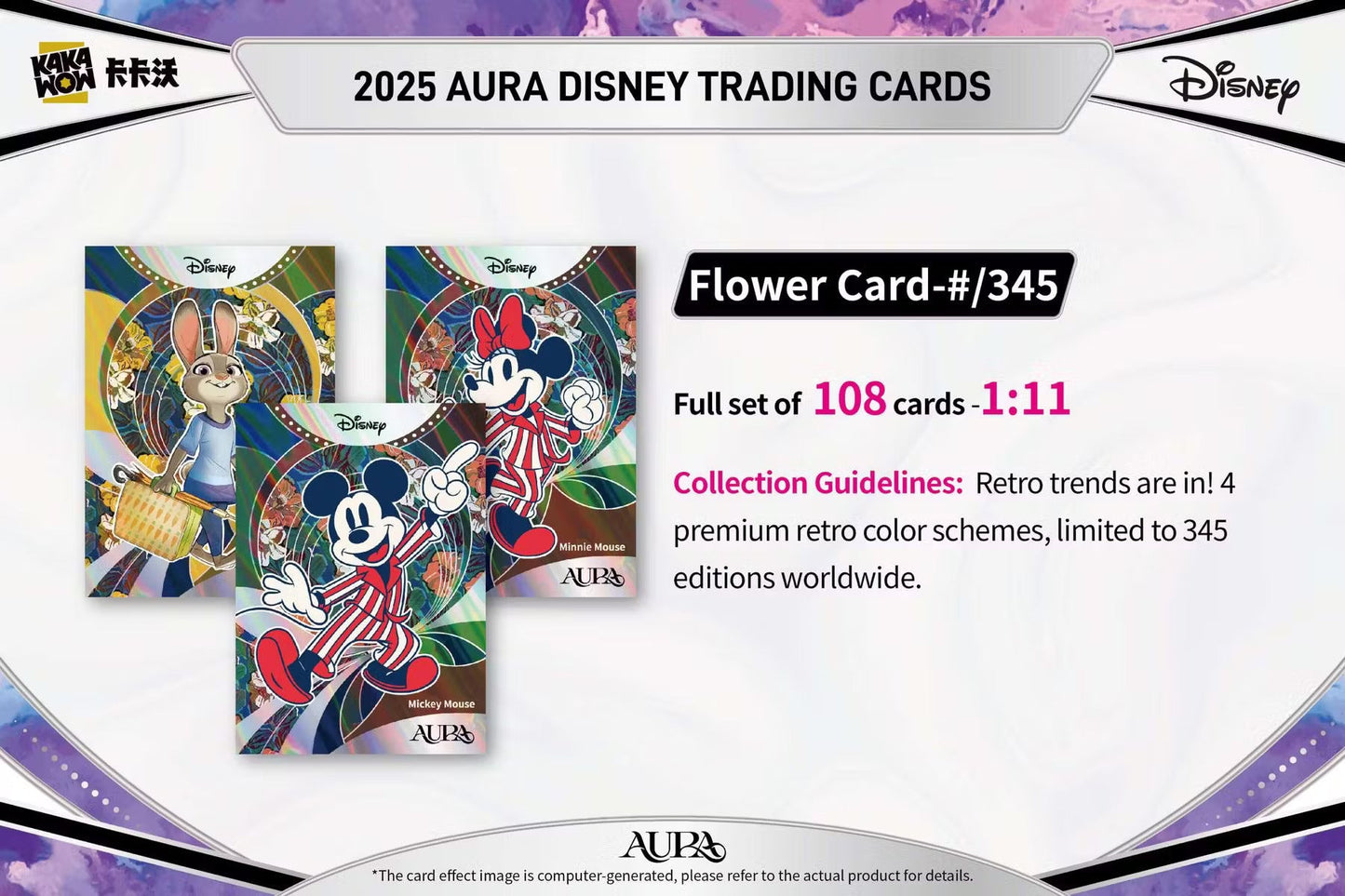 Kakawow 2025 Disney Aura Hobby Box CARDS LIVE OPENING