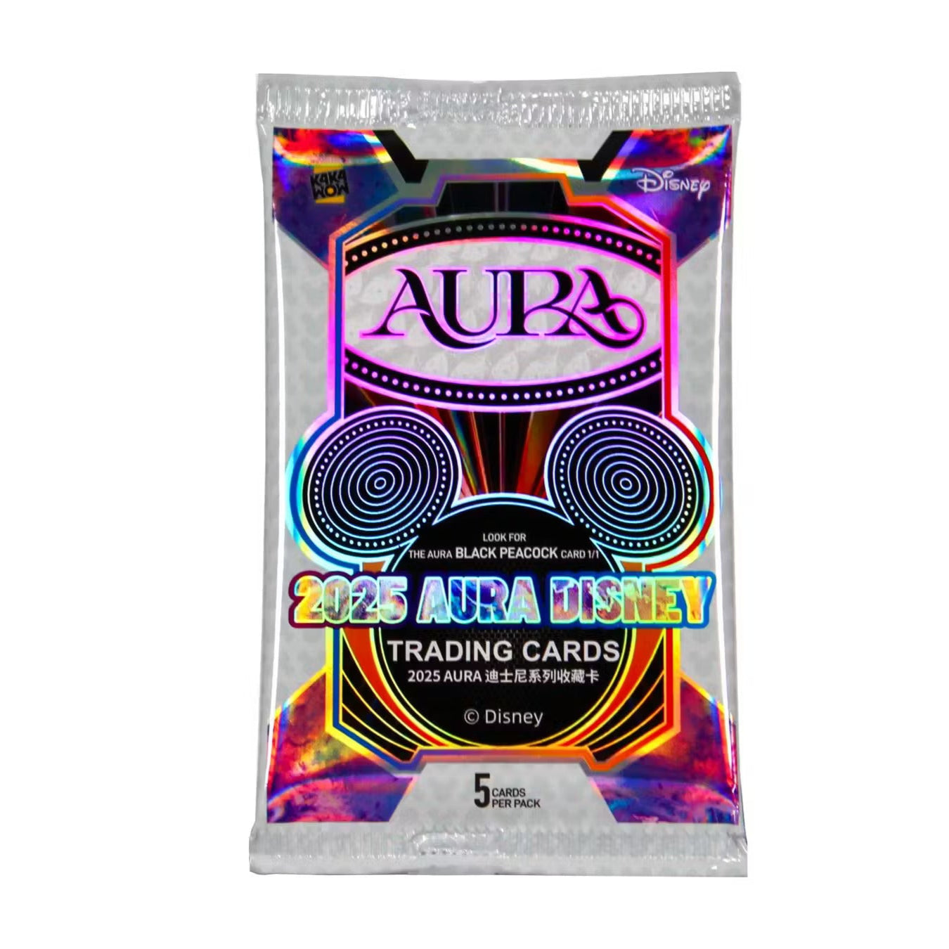 Kakawow 2025 Disney Aura Hobby Box CARDS LIVE OPENING