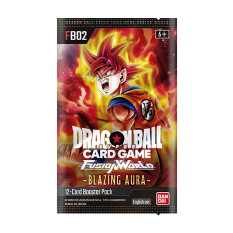 BANDAI Dragon Ball Super English FB02 Fusion World Blazing Aura CARDS LIVE OPENING