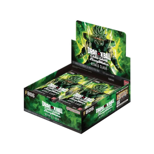 BANDAI Dragon Ball Super English FB06 Rivals Clash Booster CARDS LIVE OPENING