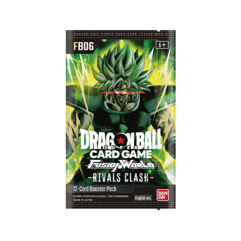 BANDAI Dragon Ball Super English FB06 Rivals Clash Booster CARDS LIVE OPENING