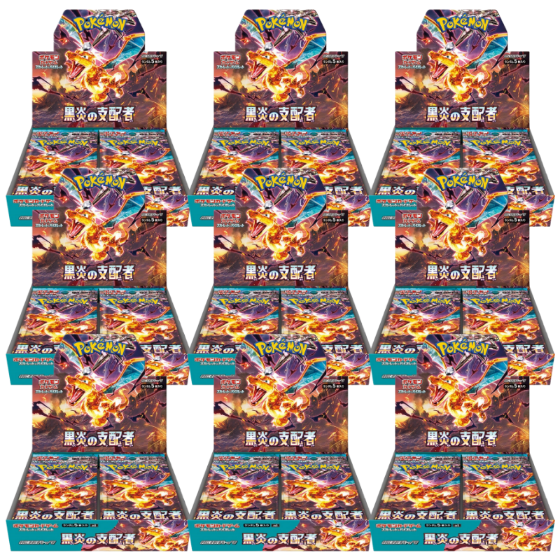Pokemon Japanese Black Flame Ruler CARDS LIVE OPENING