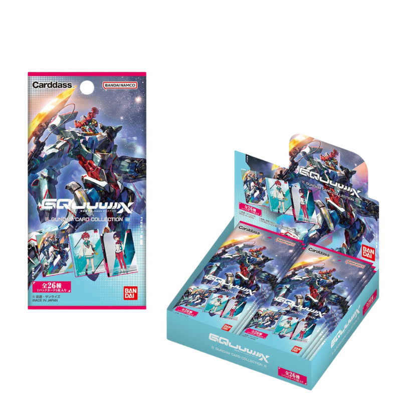 Cardass GUNDAM Card Collection Mobile Suit Gundam GQuuuuuuX CARDS LIVE OPENING