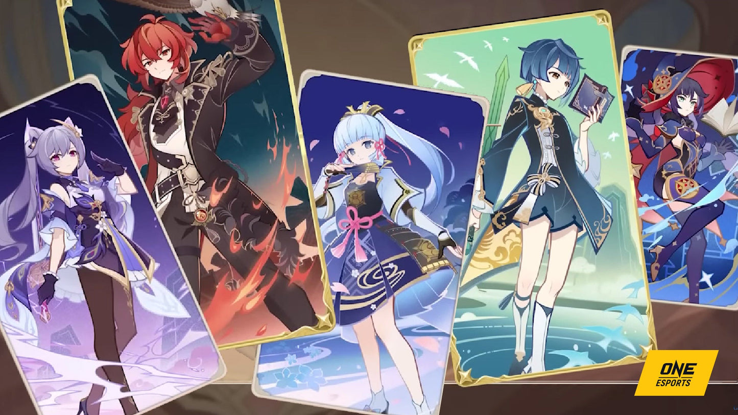 Genshin Impact Ichiban Kuji GAME AND CARD PICK ON LIVE