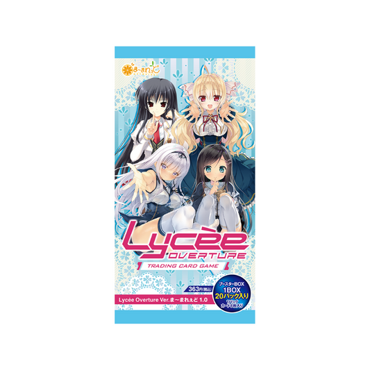 Lycee Overture Japanese Ver. Marmalade 1.0 Booster CARDS LIVE OPENING