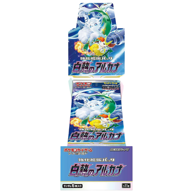 Pokemon Incandescent Arcana Booster Box Japanese Cards Live Opening Card Games