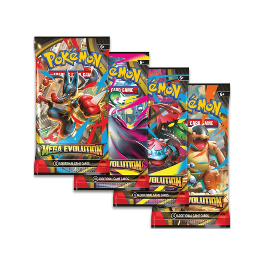 Pokemon English ME1 Mega Evolution Booster CARDS LIVE OPENING
