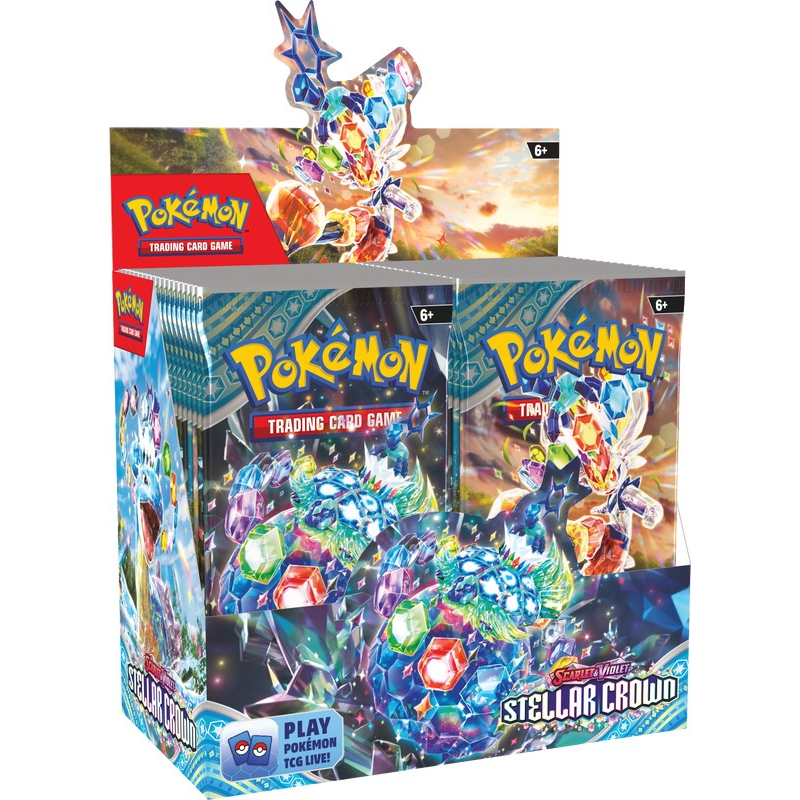 Pokemon English SV7 Stellar Crown CARDS LIVE OPENING