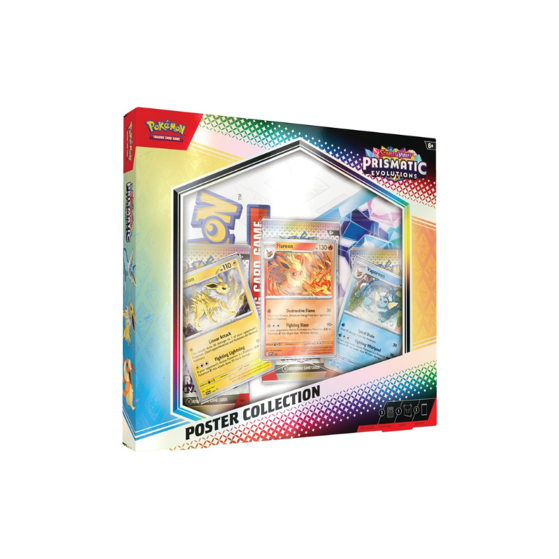 Pokemon English Sv8.5 Prismatic Evolutions Elite Trainer Box And Collection Boxes Cards Live