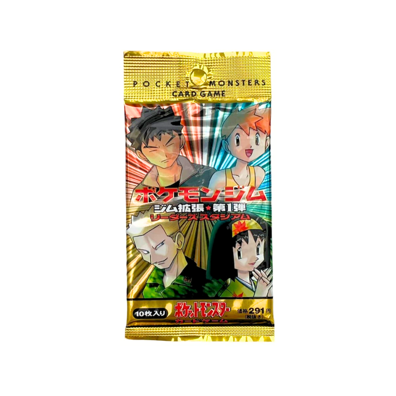 Pokemon Vintage Japanese Booster Pack CARDS LIVE OPENING