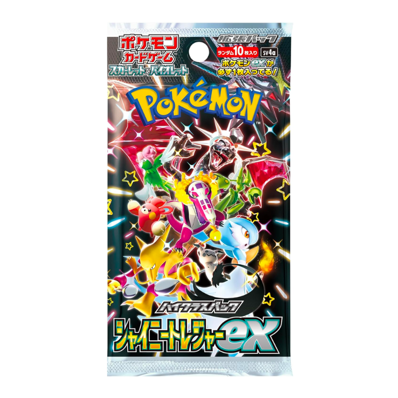 Shiny Treasure Ex High Class Booster Sv4A Jp Cards Live Opening @Anitcg Card Games