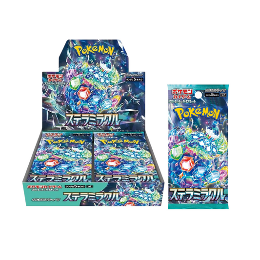 Pokemon Japanese SV7 Stellar Miracle Booster CARDS LIVE OPENING