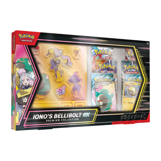 Pokemon English Iono's Bellibolt ex Premium Collection CARDS LIVE OPENING