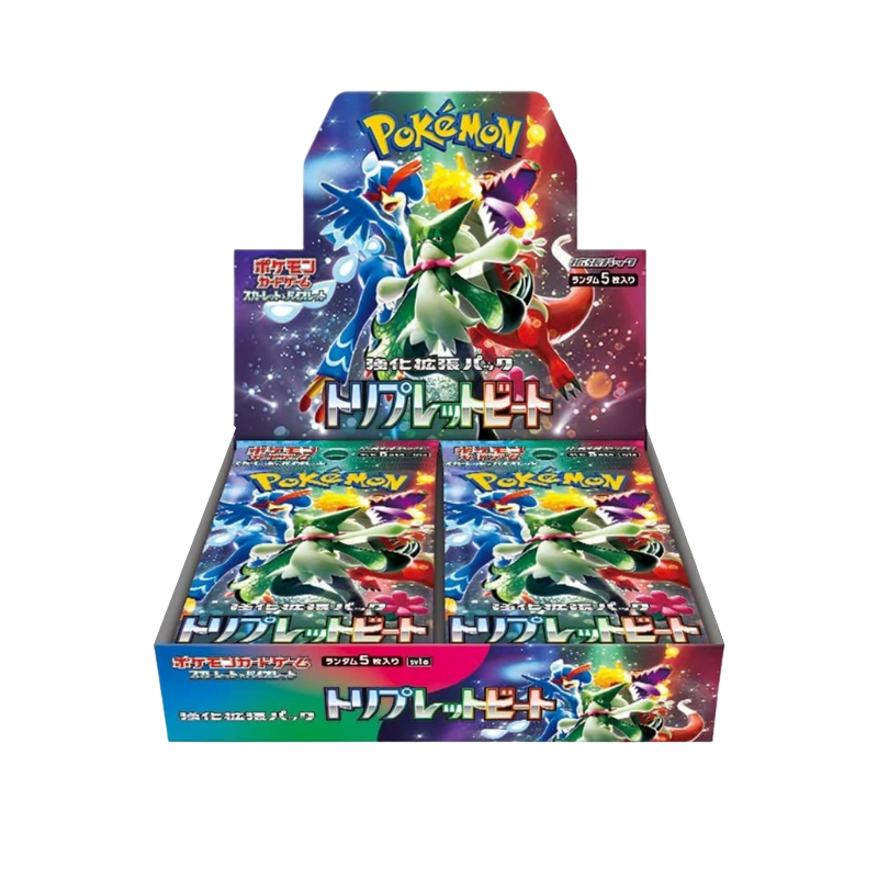 Pokemon Japanese Triplet Beat Booster CARDS LIVE OPENING