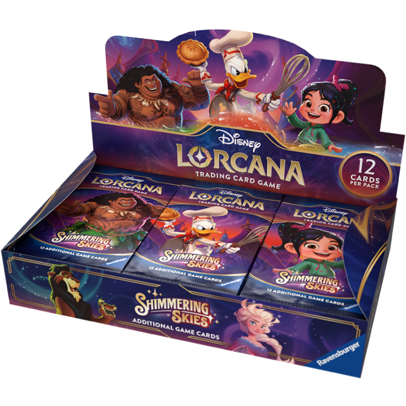 Disney Lorcana Shimmering Skies CARDS LIVE OPENING