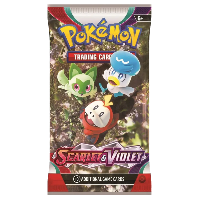 Pokemon English Scarlet and Violet Booster CARDS LIVE OPENING