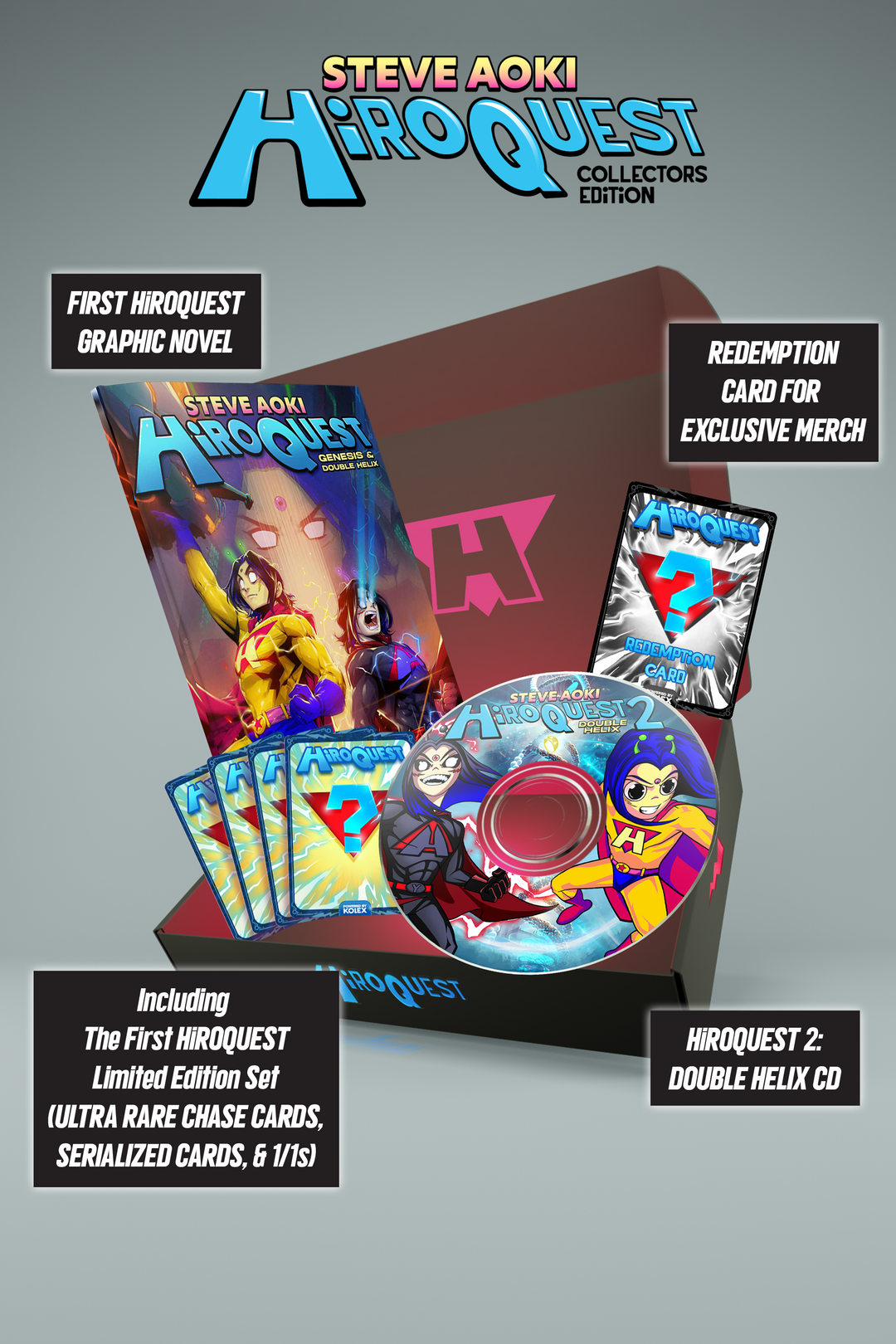 Steve Aoki's HiROQUEST 2: Double Helix Collectors' Edition