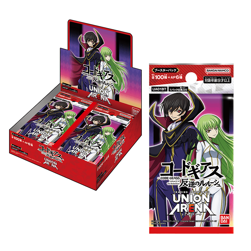 Union Arena Japanese CODE GEASS Lelouch of the Rebellion CARDS LIVE OPENING
