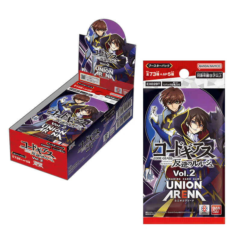 Union Arena Japanese CODE GEASS Lelouch of the Rebellion CARDS LIVE OPENING
