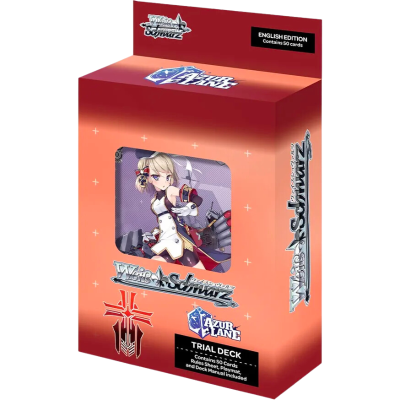Azur Lane Booster English Cards Live Opening @Anitcg Iron Blood Trial Deck Card Games