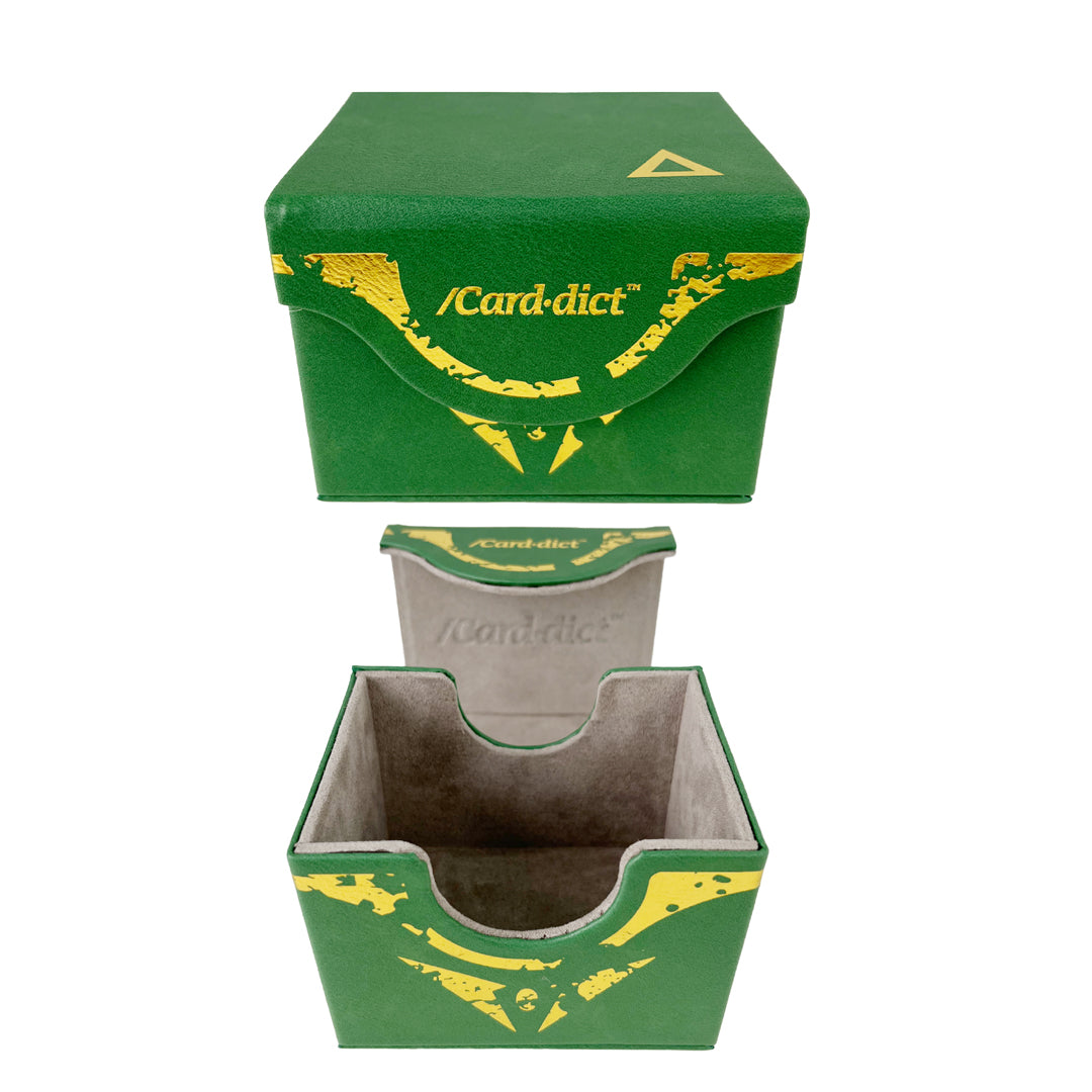 /Card·dict™ Pu Leather Deck Box Delta Green