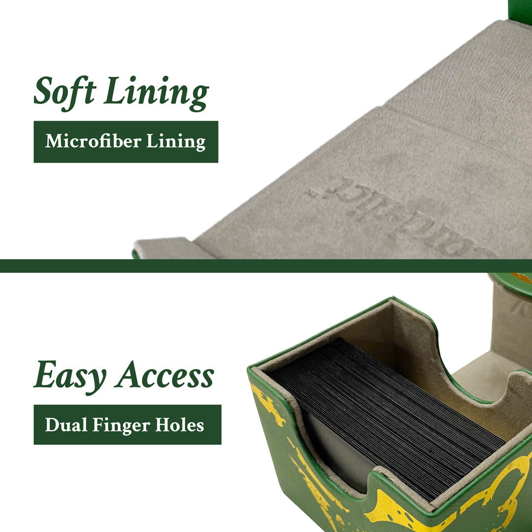 /Card·dict™ Pu Leather Deck Box Delta Green
