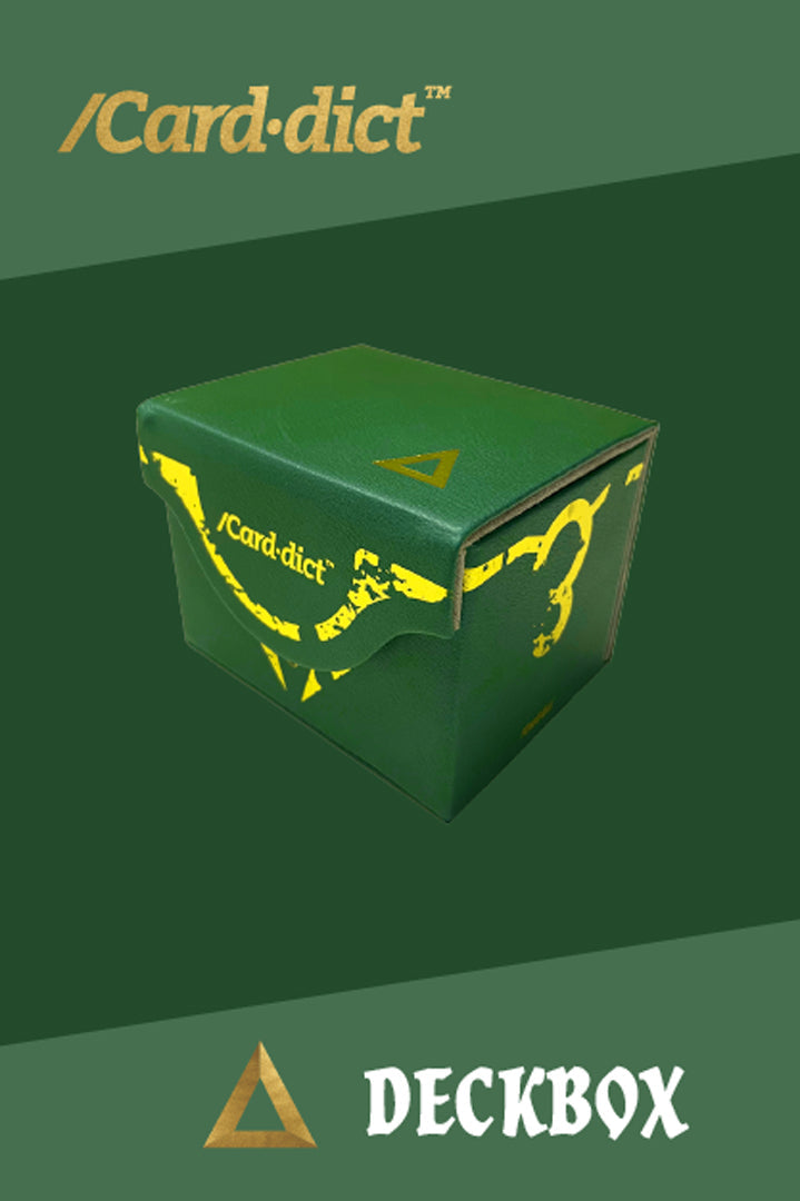 /Card·dict™ Pu Leather Deck Box Delta Green