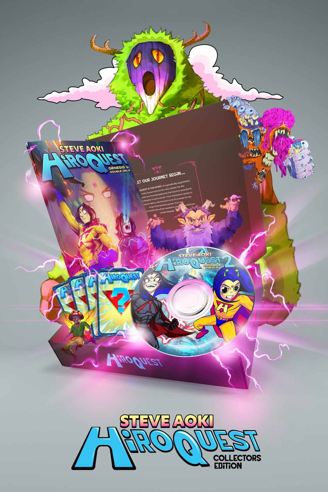 Steve Aoki's HiROQUEST 2: Double Helix Collectors' Edition