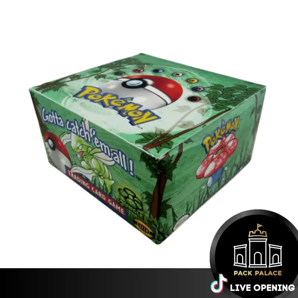 Pokemon Unlimited Jungle Booster Pack Cards Live Opening @Packpalace Card Games