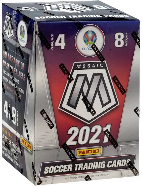 2021 Panini Mosaic Euros Soccer Blaster Box