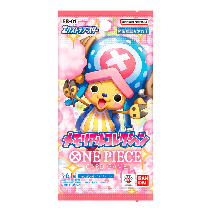 One Piece Japanses EB01 Extra Booster Memorial Collection CARDS LIVE OPENING