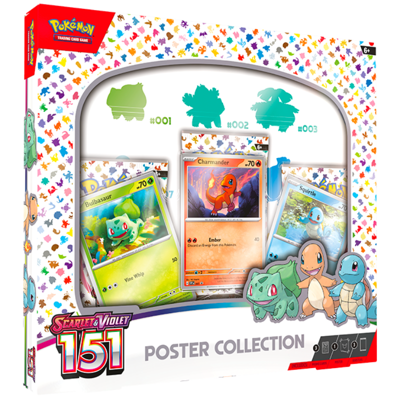 Scarlet And Violet 3.5 151 English Cards Live Opening @Packpalace Poster Collection Card Games