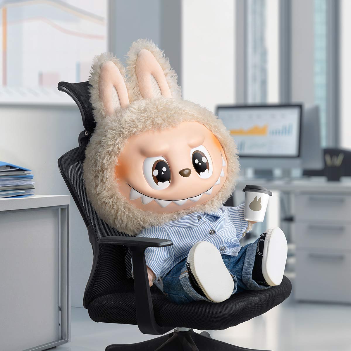 Flip With Me - Vinyl Plush Doll Labubu
