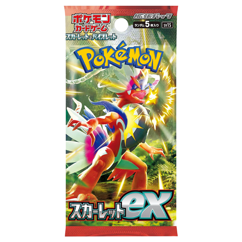 Pokemon Japanese Scarlet EX JP CARDS LIVE OPENING