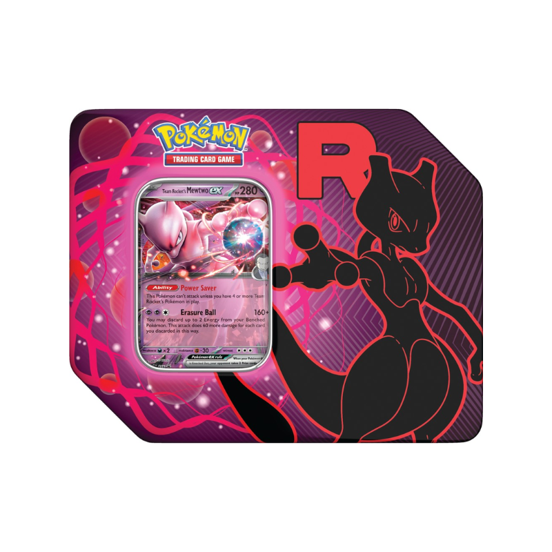 Pokemon English Team Rocket Tin CARDS LIVE OPENING