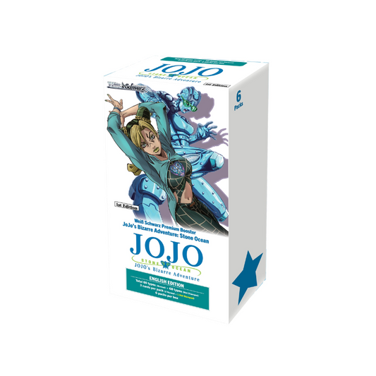 Weiss Schwarz English JoJo's Bizarre Adventure Stone Ocean Premium Booster Box CARDS LIVE OPENING