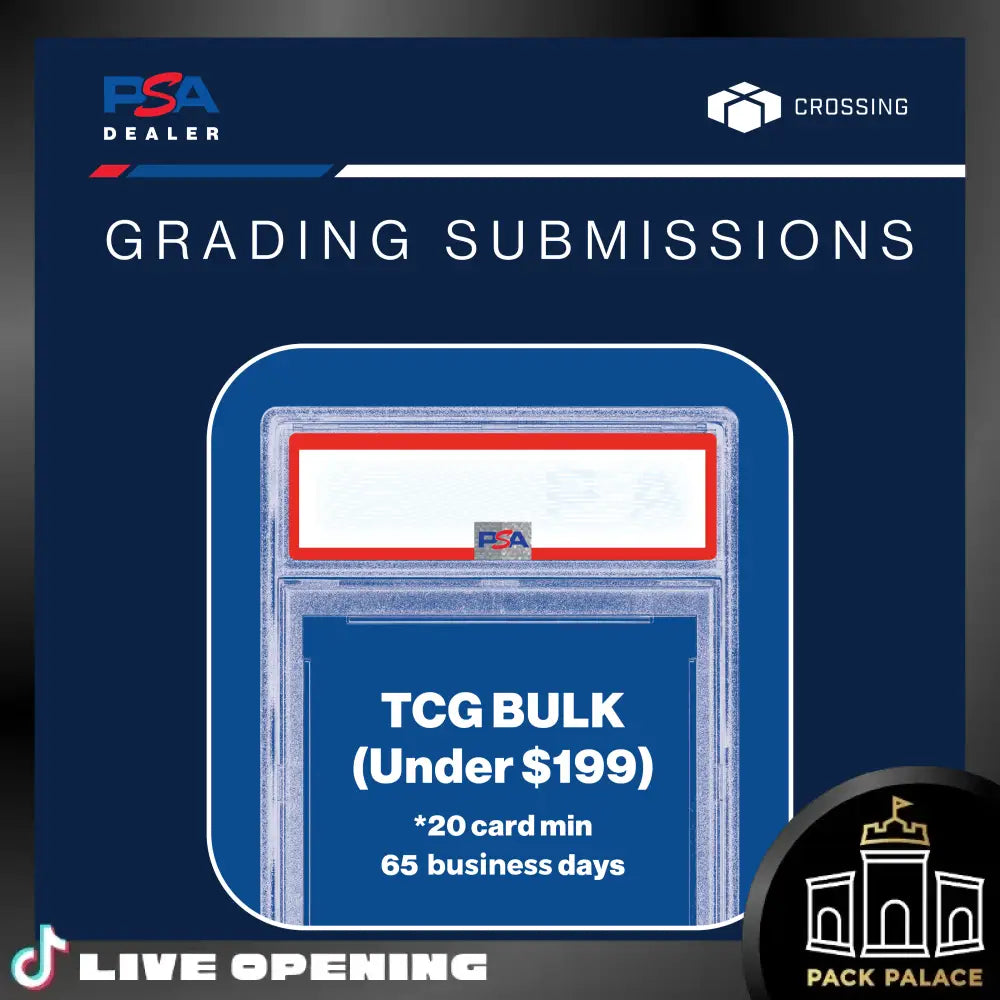 Psa Grading Middleman Service @Packpalace Value (Under $499) / Yes Card Games