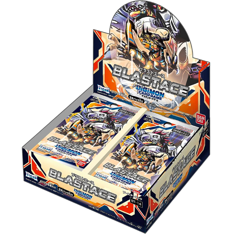 Digimon: Blast Ace Booster [BT-14] (Opened on Live)