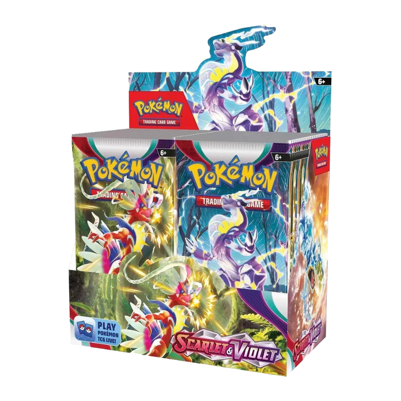 Scarlet and Violet Booster Box [CXC Card Live Opening]