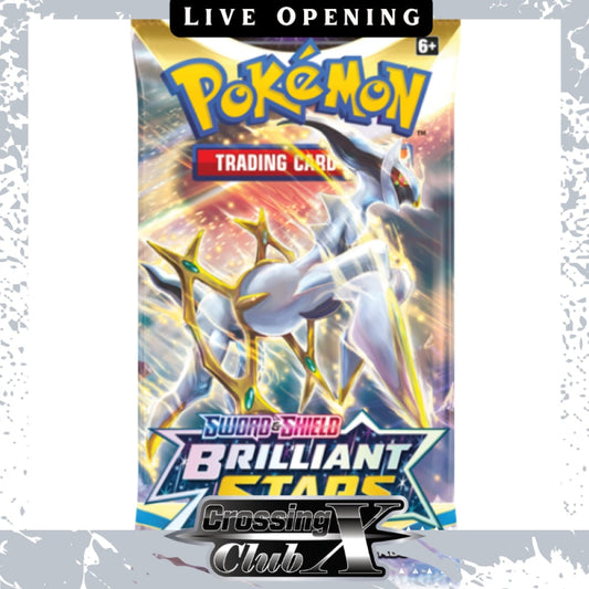 Brilliant Stars Booster Pack [Cxc Card Live Opening] Get Opened On Games