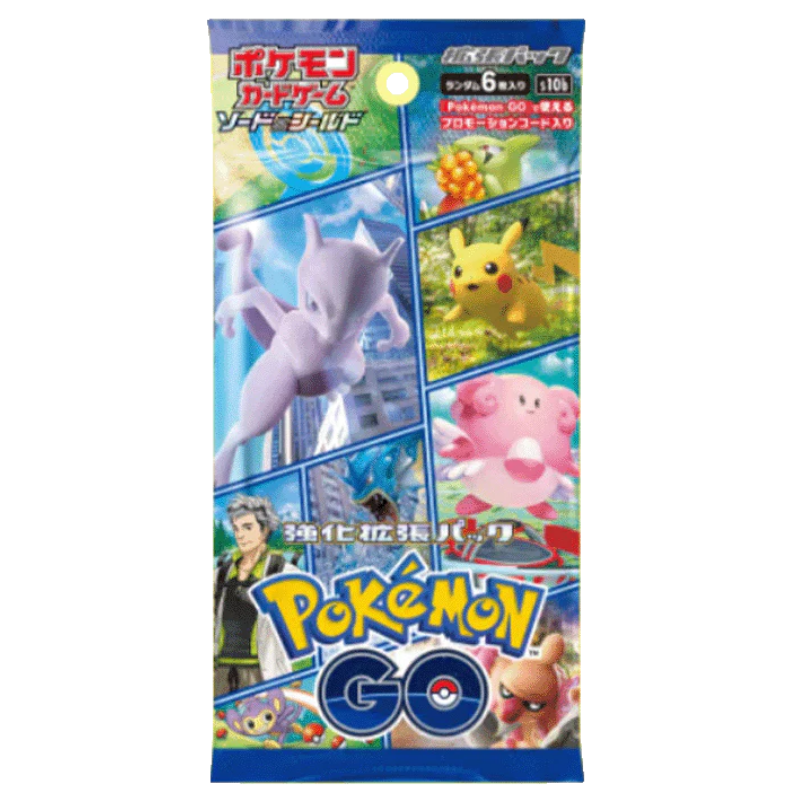 Pokemon GO Japanese Booster Pack (Opened on Live)