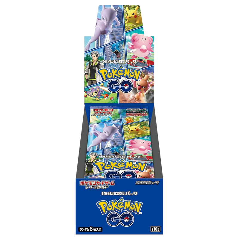 Pokemon GO Japanese Booster Box (Opened on Live)