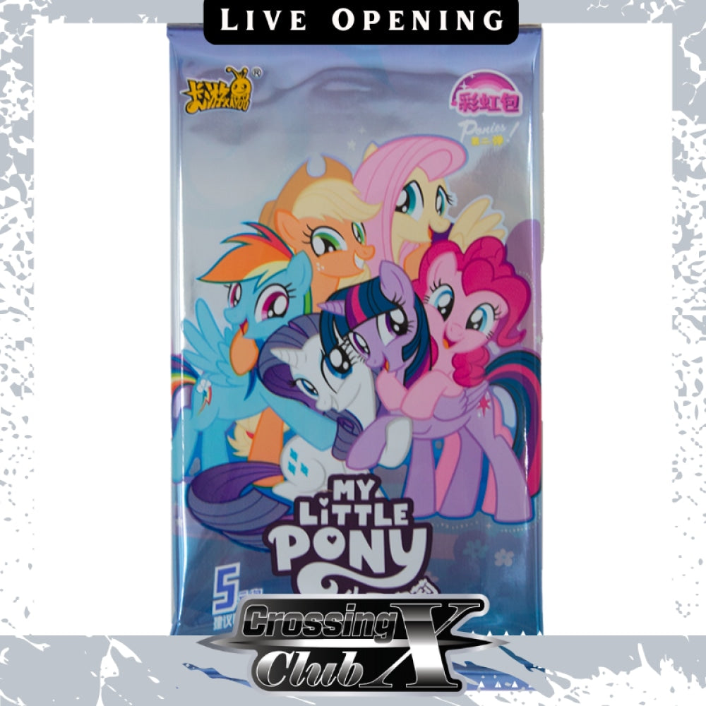 My Little Pony Rainbow Edition Vol.2 [Cxc Card Live Opening] Booster Pack Games